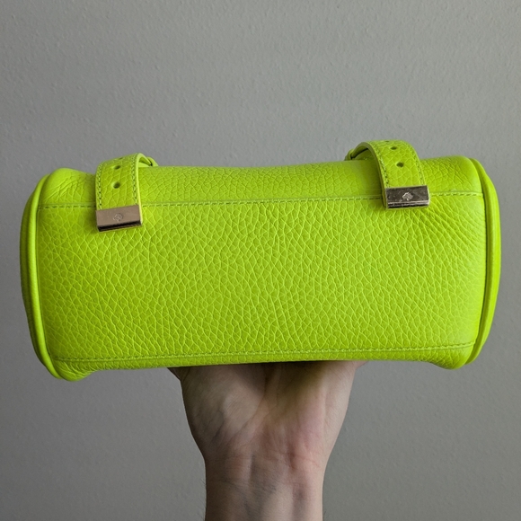 Mulberry Mini Alexa In Neon Yellow - Picture 5 of 16